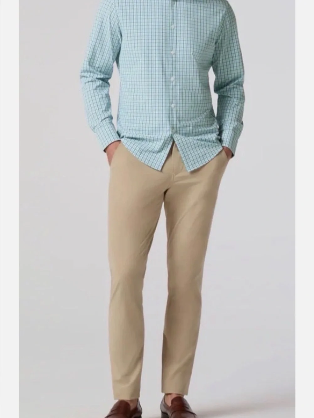 NWT Mizzen Main Long Sleeve Leeward Plaid Shirt Button Down Size 2xl Xxl